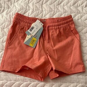 Class Club Classic Washed Red Shorts with Drawstring. NWT - Size 3.